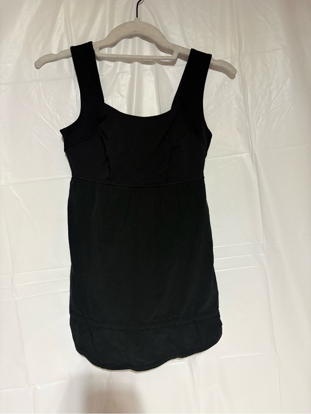 lululemon athletica Black Scoop-Neck Tank